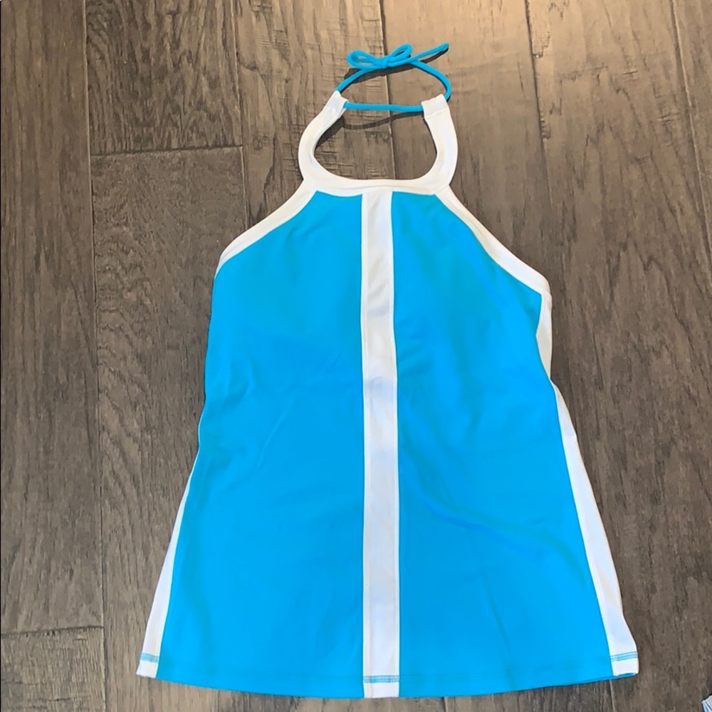 lululemon halter tank top with tie